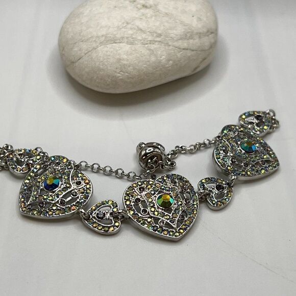 Kirks Folly Remember You By Heart Silver Tone - Picture 2 of 9